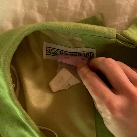 Vintage Jessica Howard Green Two-Piece Set - Picture 5 of 6